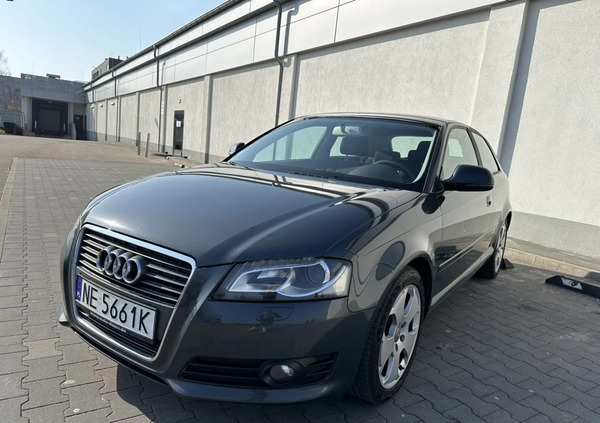 Audi A3 cena 18999 przebieg: 395000, rok produkcji 2009 z Gdańsk małe 232